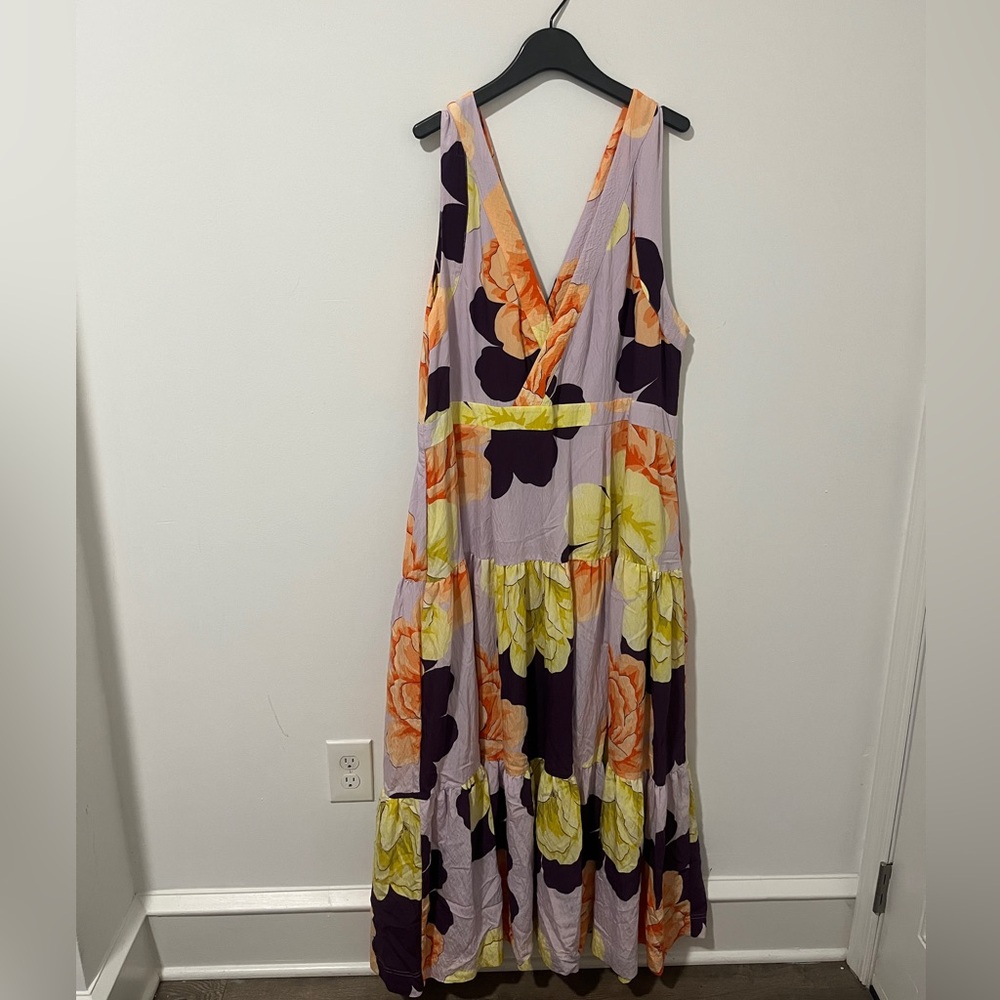 Maeve by Anthropologie Floral Maxi Dress